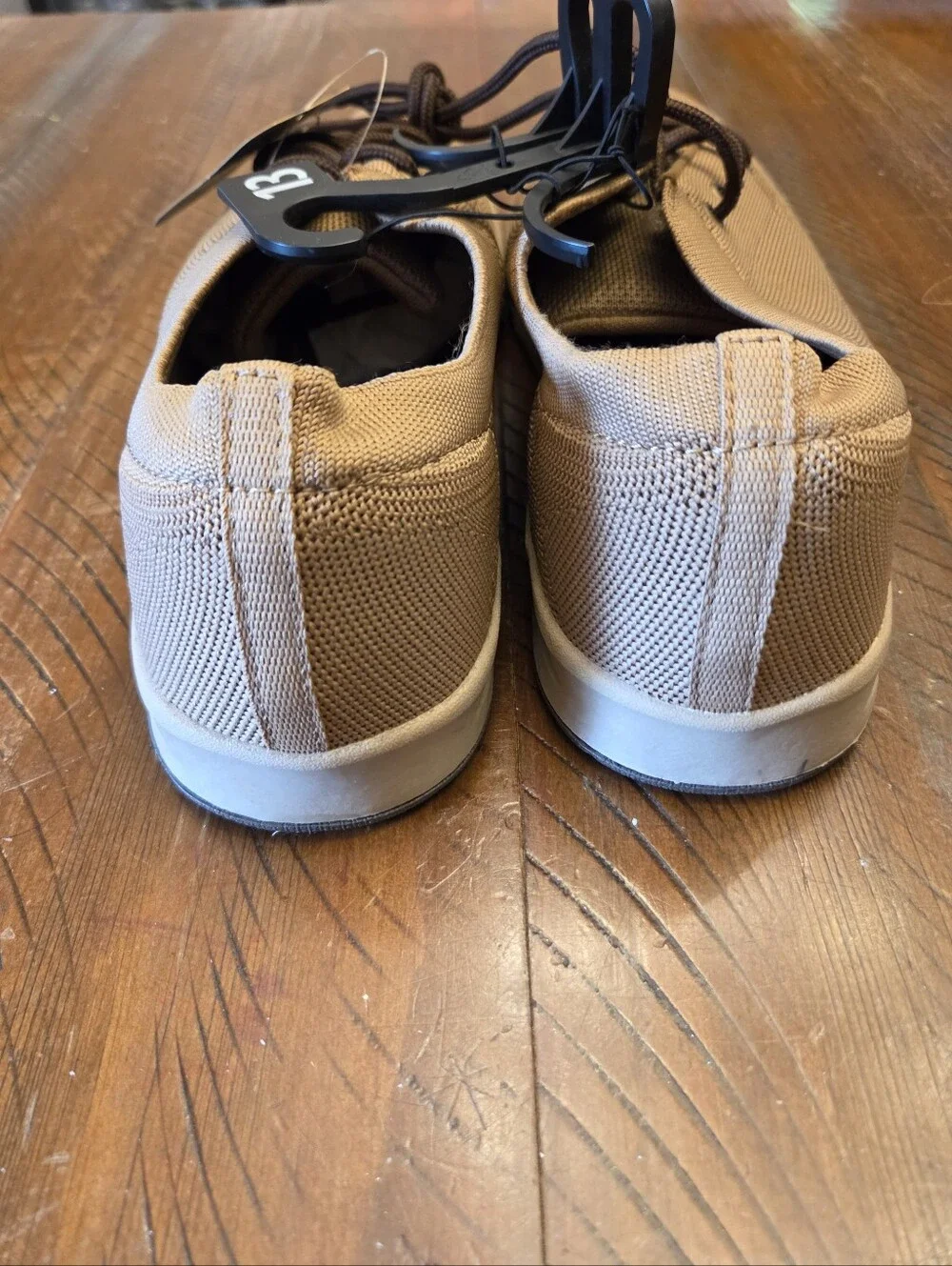 🎈2/$15 George Tan Knit Lace-Up Oxford Shoes 13 NWT